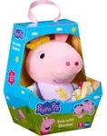 Chillfactor Peppa Pig Kuscheltier Evie mit Decke - Pl&uuml;schspielzeug