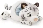 Nici Schneeleopard Eleni Snowbell 45 cm liegend Pl&uuml;schtier - Grau