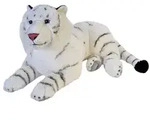 Wild Republic - Kuscheltier - Cuddlekins Jumbo - Wei&szlig;er Tiger