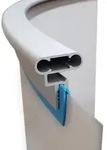 Handlaufpaket Premium aus Aluminium f&uuml;r Rundbecken, verschiedene Ma&szlig;e Pool