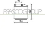 PRASCO FT342H001 W&auml;rmetauscher Innenraumheizung K&uuml;hler f&uuml;r OPEL Corsa D