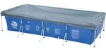 Plane zum Schutz des Pools 300 x 207 cm - Grau