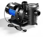 Wiltec Poolpumpe 18600 l/h 750 W f&uuml;r 74-110m3 Pools, Schwimmbadpumpe mit 13 m