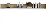 Innostyle Fun Plus Wandboard Holzwerkstoff/Eiche Altholz Wei&szlig;/Braun 180x18x22 cm -