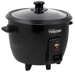 Tristar RK-6141, Schwarz, 0,6 l, Tasten, 0,8 m, Metall, Glas - Schwarz