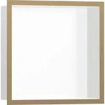 Wandnische XTRASTORIS Individual mattwei&szlig; 300x300x100mm Designrahmen bru 300 x 300 x