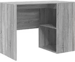 vidaXL Schreibtisch Graues Sonoma 102 x 50 x 75 cm Holzwerkstoff - Grau