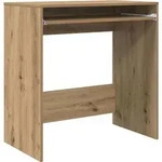 vidaXL Schreibtisch Artisan-Eiche 77,5 x 43 x 79 cm Holzwerkstoff - Braun