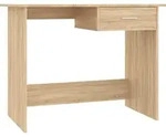 vidaXL Schreibtisch Sonoma-Eiche 100x50x76 cm Holzwerkstoff - Braun