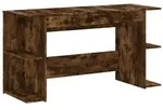 vidaXL Schreibtisch R&auml;uchereiche 140x50x75 cm Holzwerkstoff - Braun