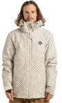 Dc Shoes Basis Print Jacke Beige L Herren Beige L - Beige - L