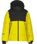 Icepeak Louin Winterjacke f&uuml;r Kinder mit Kapuze und Schneefang, Farbe:Gelb,...