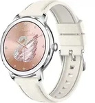 INF Smartwatch mit Puls-, Blutdruck- und Blutsauerstoffmessger&auml;t Silber - Silber
