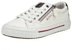 Mustang Damenschuhe Schn&uuml;rschuhe Sportive Wei&szlig; Freizeit - Wei&szlig; - 36