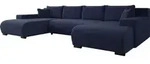 MIRJAN24 Ecksofa Nojan, Wohnzimmer Eckcouch mit Bettkasten und Schlaffunktion,...