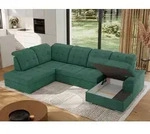 MKS MEBLE Ecksofa Wohnlandschaft U-Form, Sofa mit Schlaffunktion, Schlafsofa mit