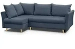 Ecksofa NERON - Couch L-form mit Schlaffunktion & 2x Bettkasten, Eckseite links,
