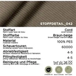 xonox.home Bolivia Sofa L-Form rechts braun-beige B/H/T: 276x91x183cm