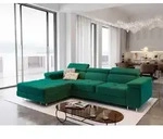 Masseno Ecksofa ELMA L-S mit Schlaffunktion L-Form, Sofa mit Bettkasten,