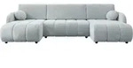 MIRJAN24 Ecksofa Zara U LC+2r+LC, Polsterecke, U-Form Sofa, Polstergarnitur,...