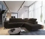Masseno Ecksofa SELVA R-S mit Schlaffunktion L-Form, Sofa mit Bettkasten,