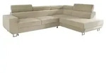 MIRJAN24 Ecksofa Fonti, Eckcouch mit Schlaffunktion und Bettkasten, L-Form Sofa...