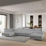 Masseno Ecksofa MONTIVA mit Schlaffunktion U-Form, Sofa mit Bettkasten,