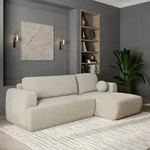 Masseno Ecksofa SENTI N R-S mit Schlaffunktion L-Form, Sofa mit Bettkasten,