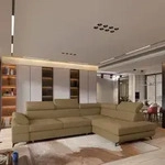 Masseno Ecksofa FAVIEN R-S mit Schlaffunktion L-Form, Sofa mit Bettkasten,