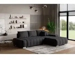 Masseno Ecksofa ALESE R-S mit Schlaffunktion L-Form, Sofa mit Bettkasten,