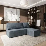 Masseno Ecksofa BRISO P mit Schlaffunktion L-Form, Sofa mit Bettkasten,