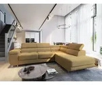 Masseno Ecksofa APIRO R-S mit Schlaffunktion L-Form, Sofa mit Bettkasten,