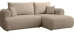 Selsey Ovo Mini - Eckschlafsofa rechtsseitig mit Stauraum, Easy-Clean-Chenille-Bezug,