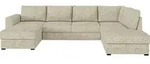 MIRJAN24 Ecksofa Wilma Premium, Eckcouch vom Hersteller, U-Form Schlafsofa,...
