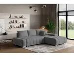 Masseno Ecksofa ALESE R-S mit Schlaffunktion L-Form, Sofa mit Bettkasten,