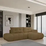 Masseno Ecksofa FLUMA R-S mit Schlaffunktion L-Form, Sofa mit Bettkasten,