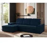 MKS MEBLE Sofa mit Schlaffunktion - Ecksofa mit Schlaffunktion und Bettkasten -...