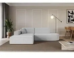 ALTDECOR Ecksofa in L-Form IREA-L1-v4 232x165x77 cm Hellgrau Corner Sofa...