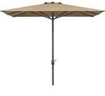 Mittelstockschirm Schneider Schirme Korsika 270 x 270 cm natur mit UV-Schutz 50+,
