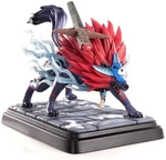 Okami Statue Oki (Wolf Form) 35 cm