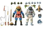 NECA - Teenage Mutant Ninja Turtles (Cartoon) Actionfiguren 2er-Pack Space...