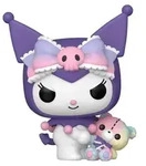 Funko Pop! Kuromi - Kuromi with Bear #129 Hot Topic Exclusive - Lila