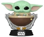 Star Wars: The Mandalorian and Grogu POP! Vinyl Wackelkopf-Figur Grogu in Pram 9 cm -