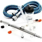 Wiltec Airbrush Pistole Typ 182K mit Double Action Funktion, D&uuml;se &Oslash; 0,2-0,5...