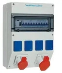 Walther Werke Steckdosenkombination 6823012 - Grau