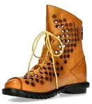 Laura Vita Damen Stiefelette aus Leder mit Lochmuster Cyrielle 11, Gr&ouml;&szlig;e:37...