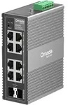 TP-Link Omada IES208G, Managed, Gigabit Ethernet (10/100/1000), Wandmontage - Silber