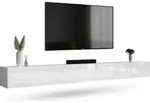 WEST TV Schrank 300 cm Fernsehtisch Sideboard, h&auml;ngend oder stehend TV M&ouml;bel -