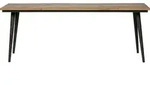 Guild Esstisch Naturel 220X90cm - Schwarz