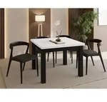Quadratischer Esstisch Ausziehbar 90 bis 190 cm &ndash; Verl&auml;ngerbar, f&uuml;r 4-10...